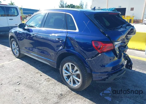 2025 Audi Q3 Premium 45 Tfsi S Line Quattro Tiptronic from USA, damaged, VIN WA1DECF30S1000920